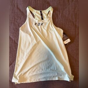 Women’s FOX racing Flexair tank. Mint green. Size small. NWT